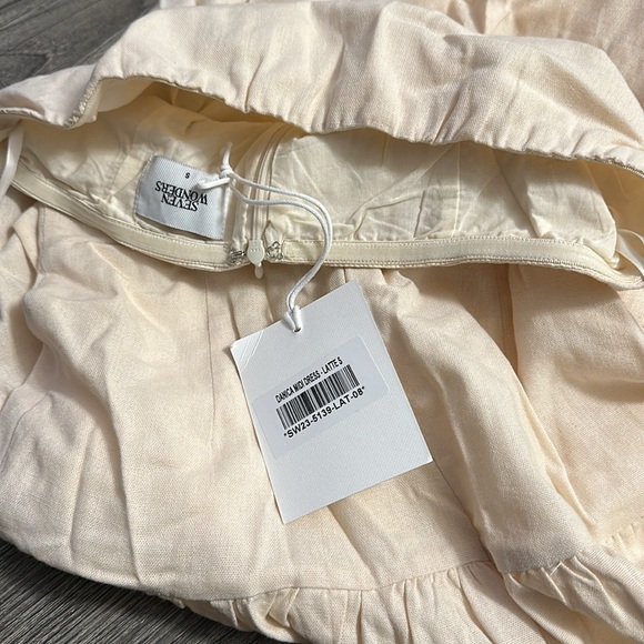 Danica Midi Dress - Latte - Picture 4 of 5